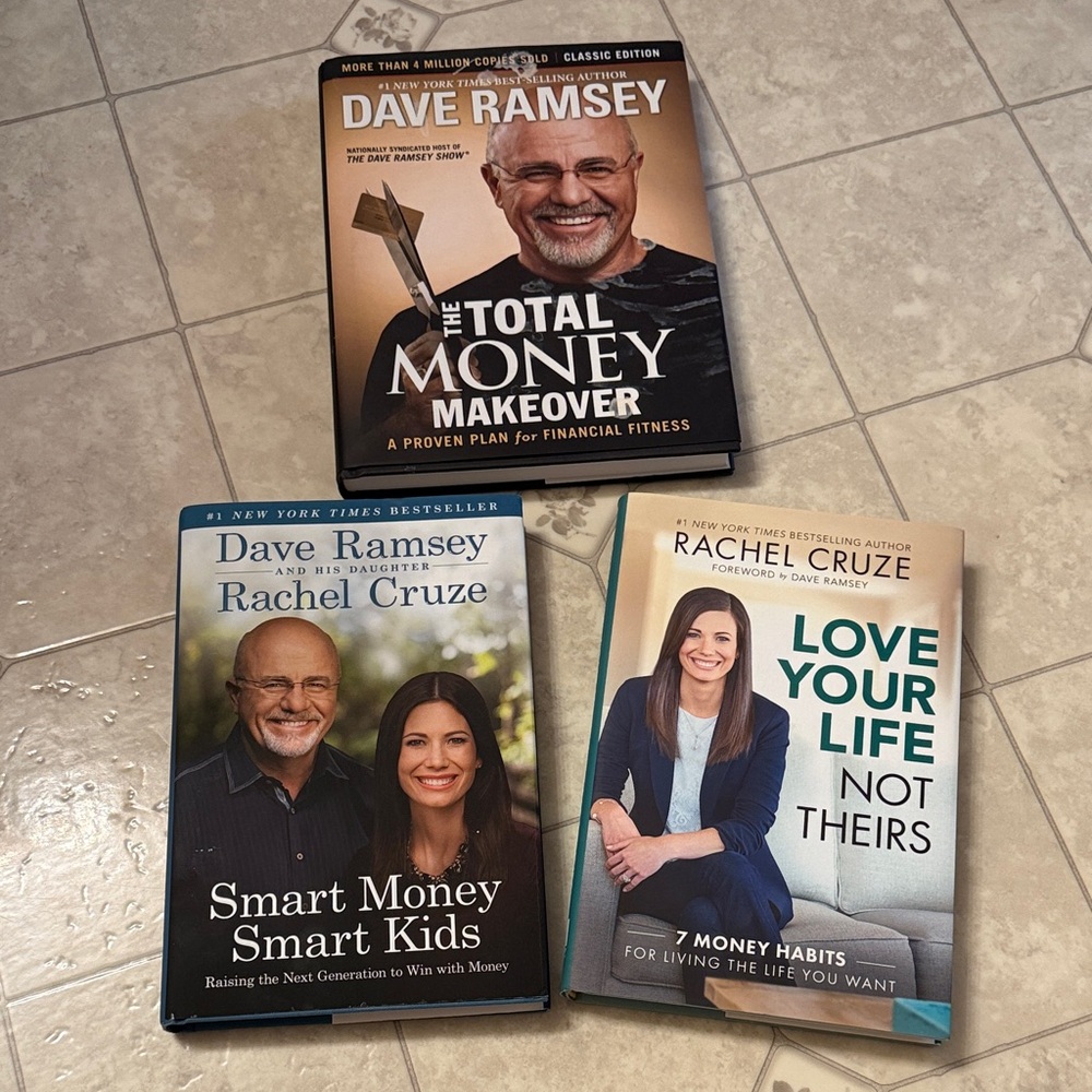 Dave Ramsey and Rachel Cruze Financial Book Set